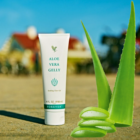 Forever Aloe Vera Gelly™ - czysty miąższ aloesowy w formie żelu, do pielęgnacji skóry twarzy i całego ciała oraz na śluzówki