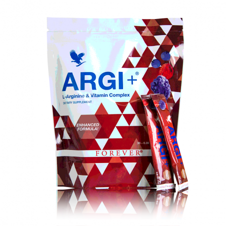 Forever ARGI+™ - 5 gramów L-argininy oraz naturalne witaminy ze sproszkowanych owoców w każdej saszetce - opakowanie 30 saszetek
